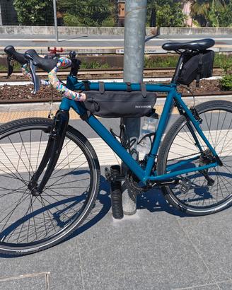Gravel Rossignoli Milano Shimano Sora L- Alluminio
