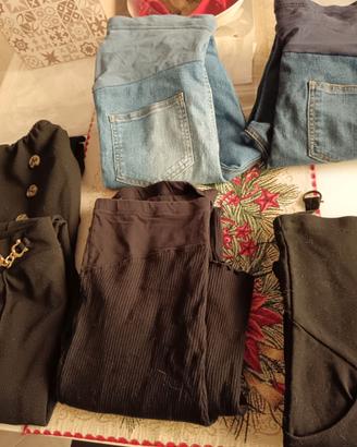 Pantaloni mix premaman
