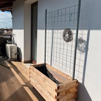 3 fioriere in legno 30€ l’una