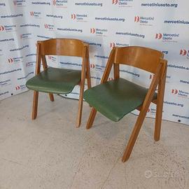Coppia Sedie Design anni 70