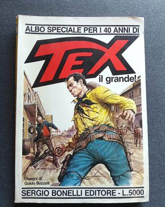 Tex albo speciale Il grande fumetti 1988 Bonelli