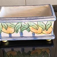 Set di piccoli porta vasi in ceramica 