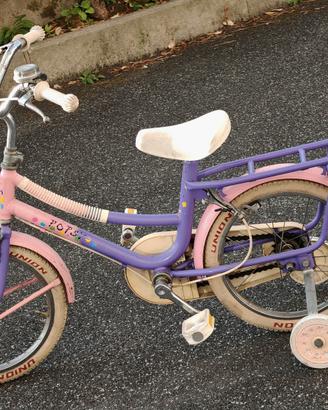 Bici bambino con ruotine