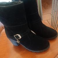 stivaletti caldi scamosciati 