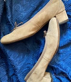 Bellissime ballerine con tacco basso