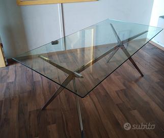 tavolo cristallo 