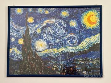 Poster Notte stellata con cornice su misura