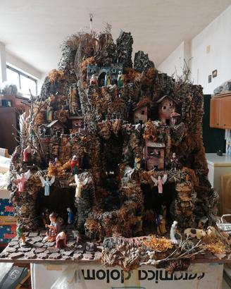 Presepe fatto a mano