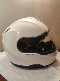 Casco modulare Nexx Vilitur Bianco con garanzia