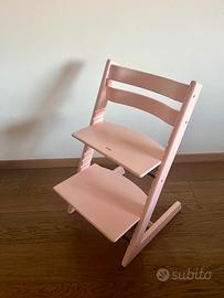 Sedia Stokke tripp trapp rosa
