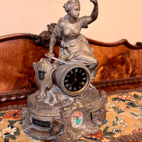 RARITA':orologioCAMINOstileANSONIAnapoleoneIII,XIX