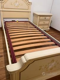 Letto singolo in stile veneziano