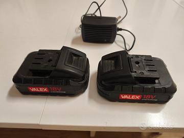 Valex 18v batterie e caricatore