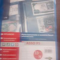 porta banconote e scontrini fiscali