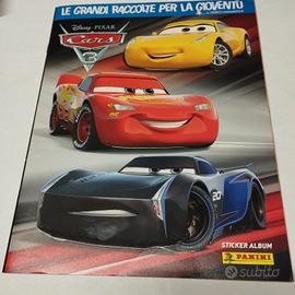 album figurine"Cars 3",ed. Panini,2017,con poster
