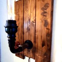Lampade a muro stile rustico-industriale