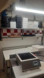 mensole doppie in acciaio 