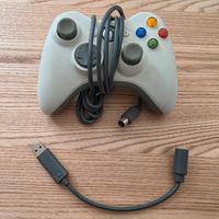 Controller Xbox 360 originale + adattatore USB 