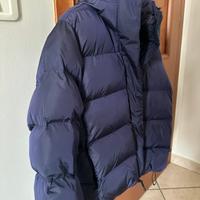 Piumino Napapijri viola con cappiccio come nuovo