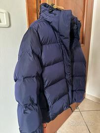 Piumino Napapijri viola con cappiccio come nuovo