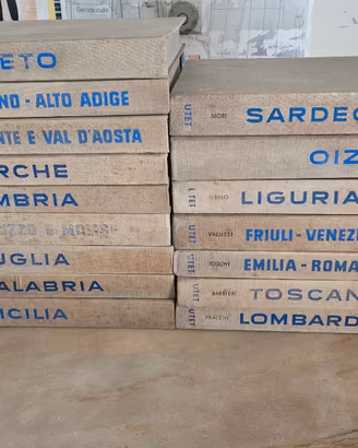 Enciclopedia UTET LE REGIONI ITALIANE DEL 1980