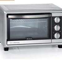 Forno elettrico ventilato 1500w 25lt acciaio argen