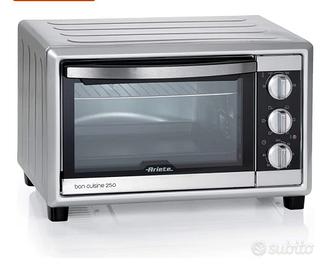 Forno elettrico ventilato 1500w 25lt acciaio argen