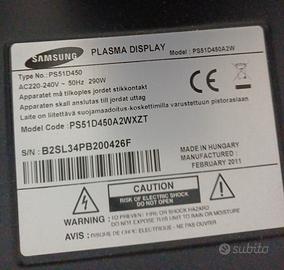 TV Samsung modello ps51d450a2w