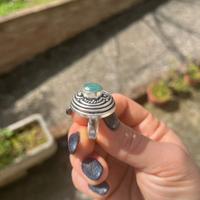 Anello argento indiano 
