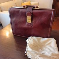 borsa ventiquattrore in pelle