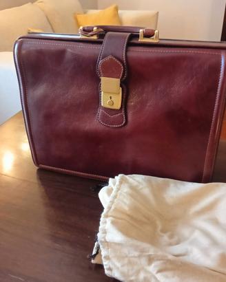 borsa ventiquattrore in pelle