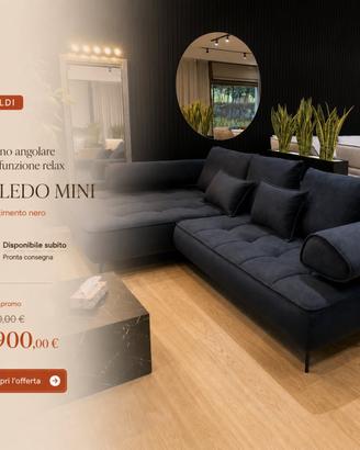 Divano Seledo Mini in pronta consegna