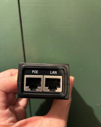 Injector POE Ubiquiti Gigabit 24V 12w