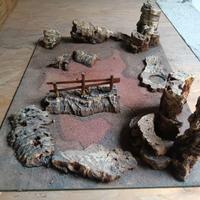 Plastico Diorama Western soldatini Far West Cowboy