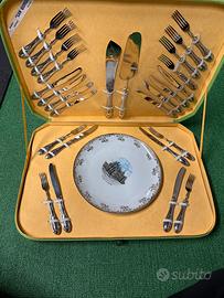 Servizio in argento 800 San Giorgio Milano