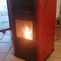 stufa a pellet ventilata 9kw