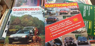 Giornali Quattroruote anni 80 