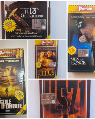 Lotto 5: Avventura, Militare & Storico (5 VHS)