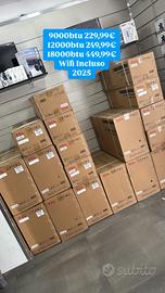 TCL Climatizzatore 9000/12000/18000 wifi inlcuso