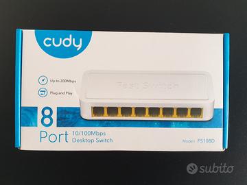 Switch Ethernet Cudy FS108D – 8 Porte 10/100 Mbps