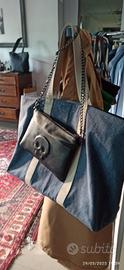 Pochette in Vera Pelle 