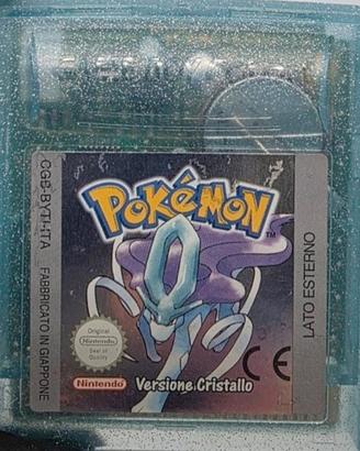 pokemon cristallo Nintendo gameboy