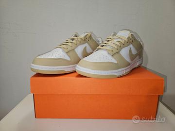 Nike Dunk Low Retro White / Gold - EU 45