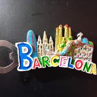 Calamita apri bottiglia di Barcellona