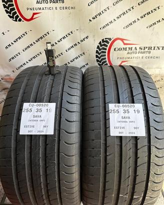 2 PNEUMATICI 255/35 R19 SAVA ESTIVE 90%