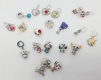 charm disney pixar cuori per il bracciale pandora 