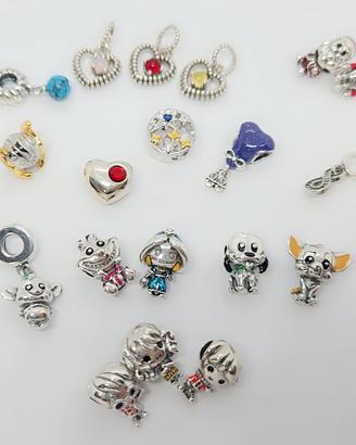 charm disney pixar cuori per il bracciale pandora 