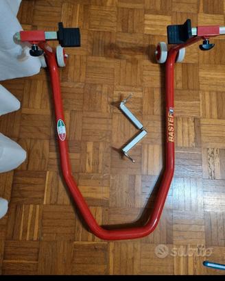 cavalletto alza moto nuovo