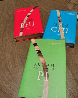 Trilogia Libri di Akilah Azra Kohen - PHI, CHI, PI