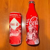 Bottiglietta + Lattina Coca Cola Natale